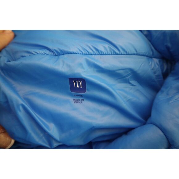 Yeezy x Gap 792033-00 Men's Sz Large Blue Oversized Round Puffer Jacket - Picture 3 of 11